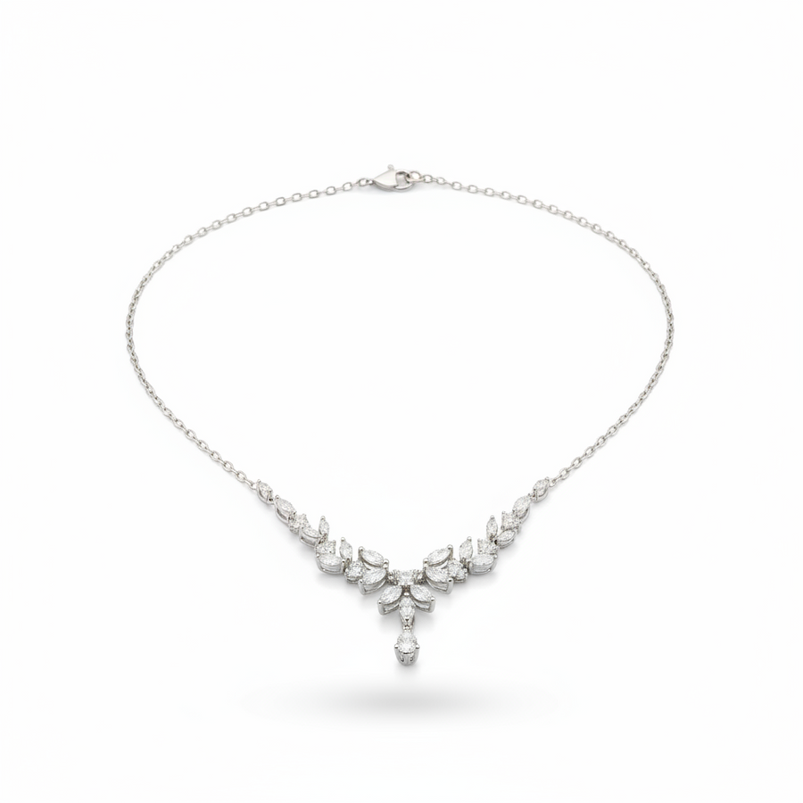 DIAMOND NECKLACE 18KW
