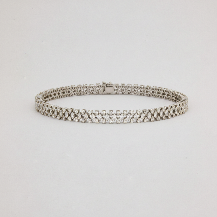 DIAMOND BRACELET 18KW