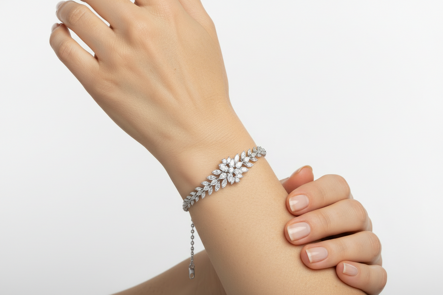 DIAMOND BRACELET 18KW